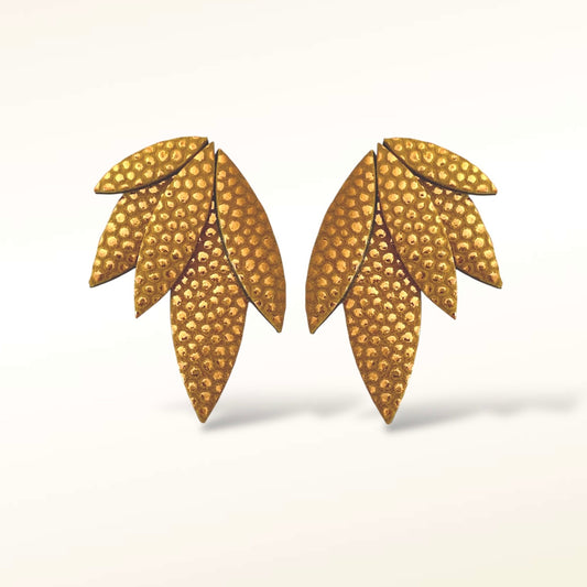 Boucles d'oreilles en cuir Rio