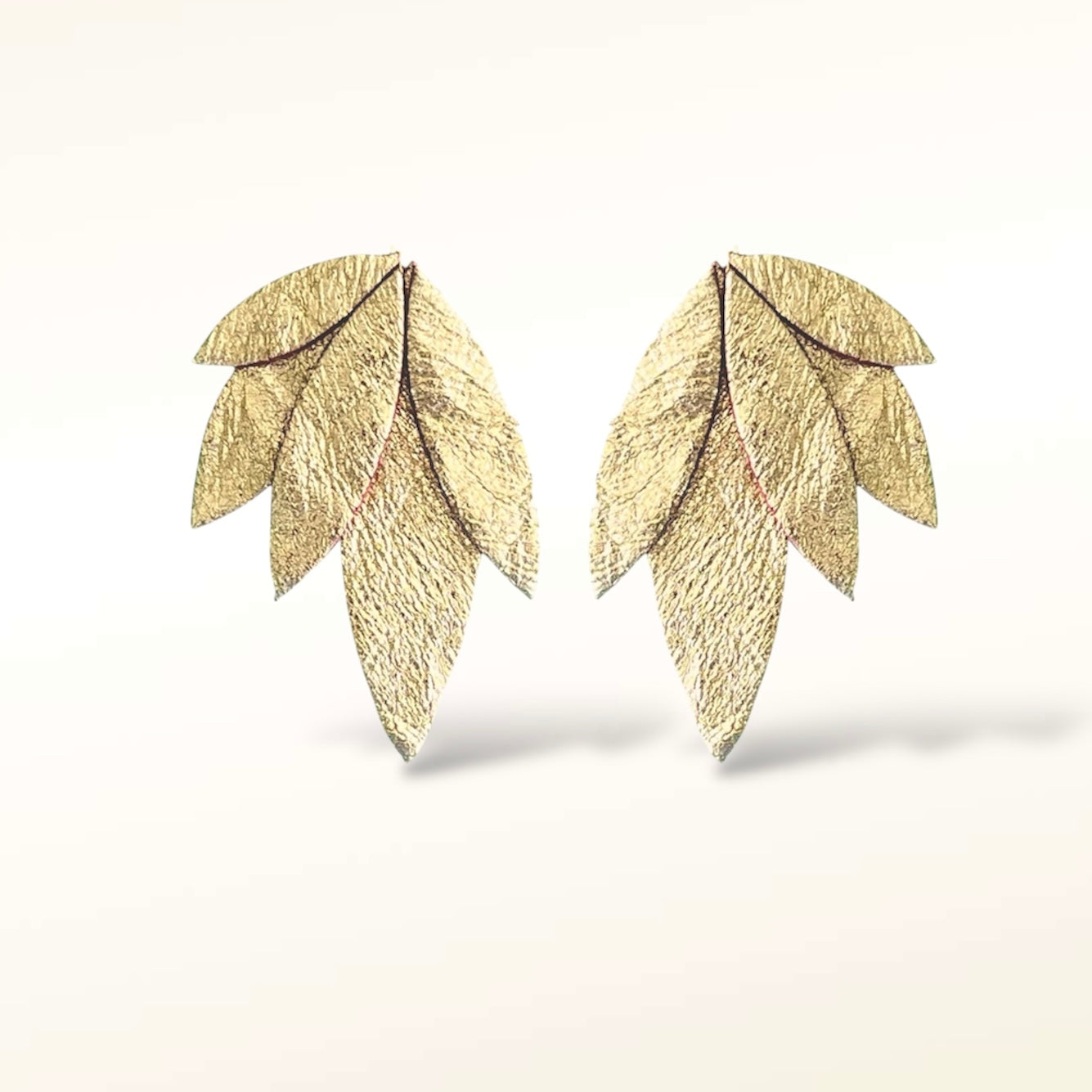 Boucles d'oreilles en cuir Rio