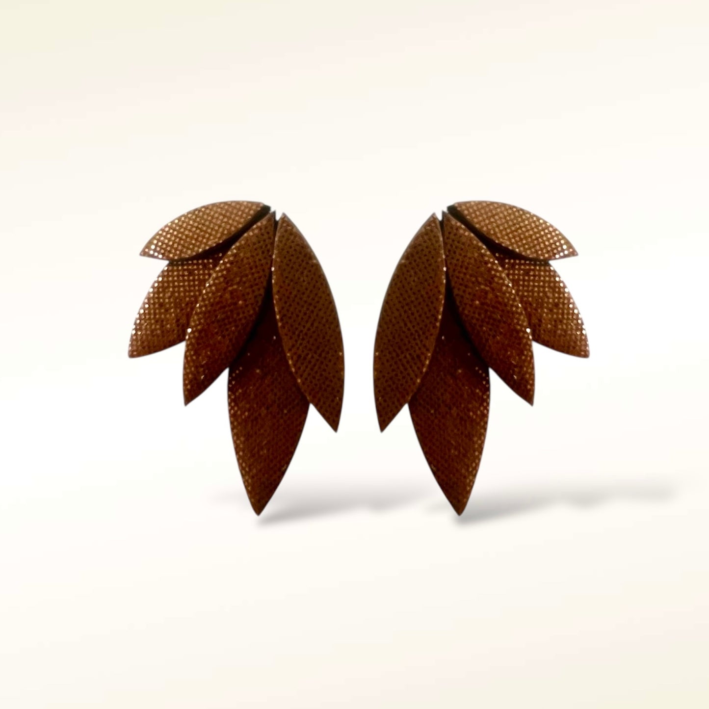 Boucles d'oreilles en cuir Rio