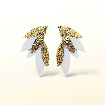 Boucles d'oreilles en cuir Fidji