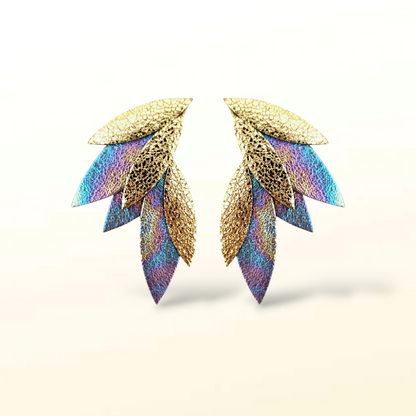 Boucles d'oreilles en cuir Fidji