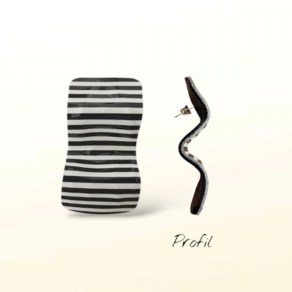 Boucles d'oreilles en cuir Mini Move