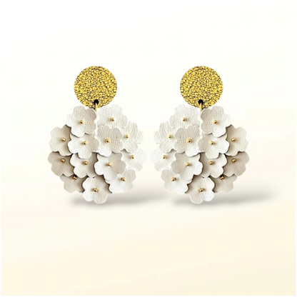 Boucles d'oreilles en cuir Avril