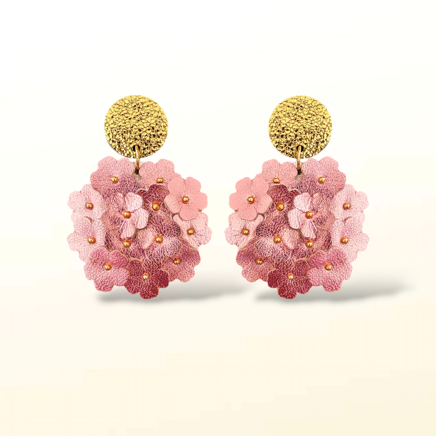 Boucles d'oreilles en cuir Avril
