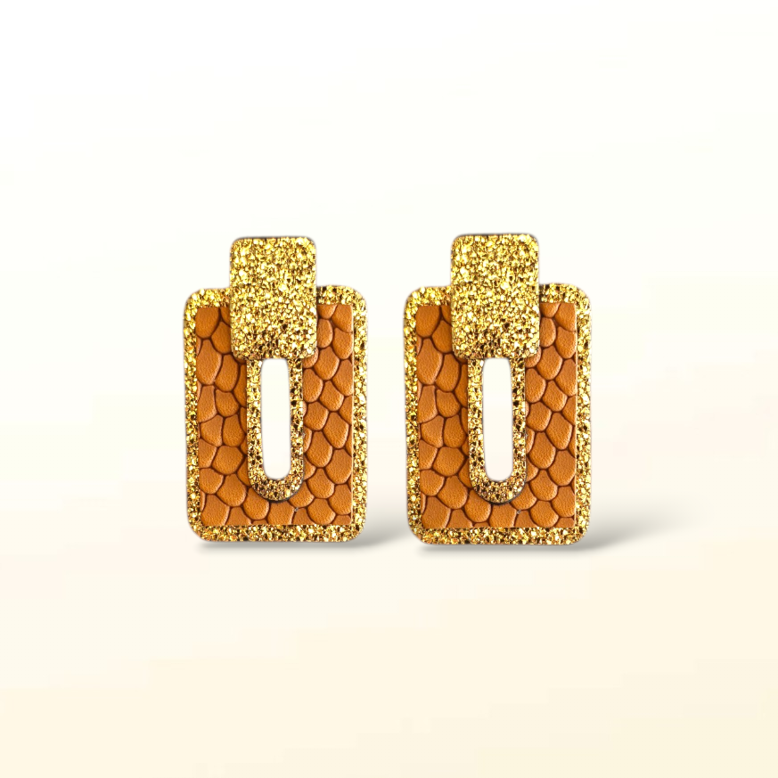Boucles d'oreilles en cuir Lola