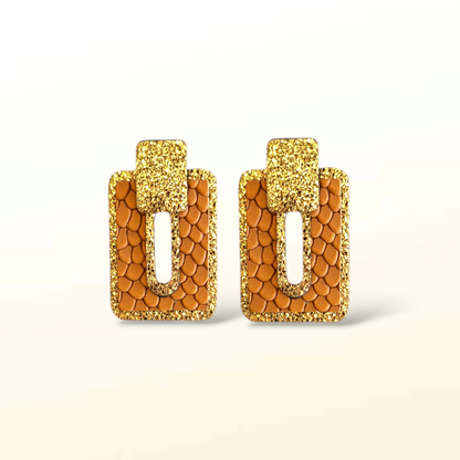 Boucles d'oreilles en cuir Lola