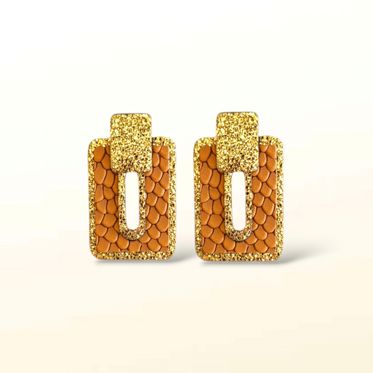 Boucles d'oreilles en cuir Lola