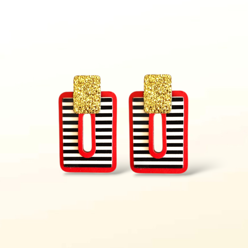 Boucles d'oreilles en cuir Lola