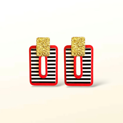 Boucles d'oreilles en cuir Lola