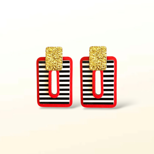 Boucles d'oreilles en cuir Lola