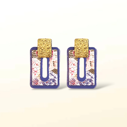 Boucles d'oreilles en cuir Lola