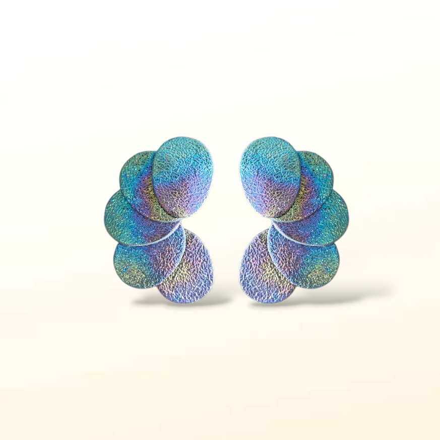 Boucles d'oreilles en cuir Rosalie