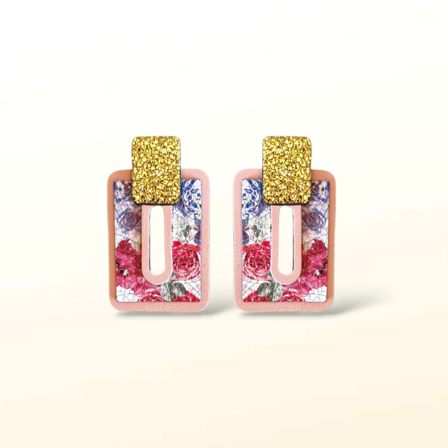 Boucles d'oreilles en cuir Lola