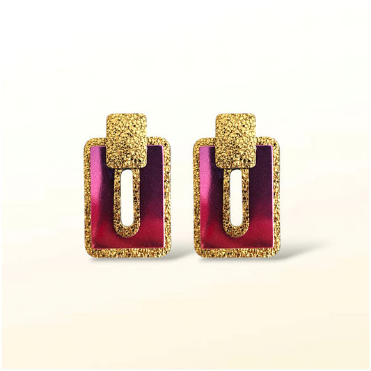 Boucles d'oreilles en cuir Lola