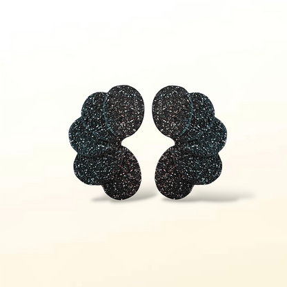 Boucles d'oreilles en cuir Rosalie Glitter