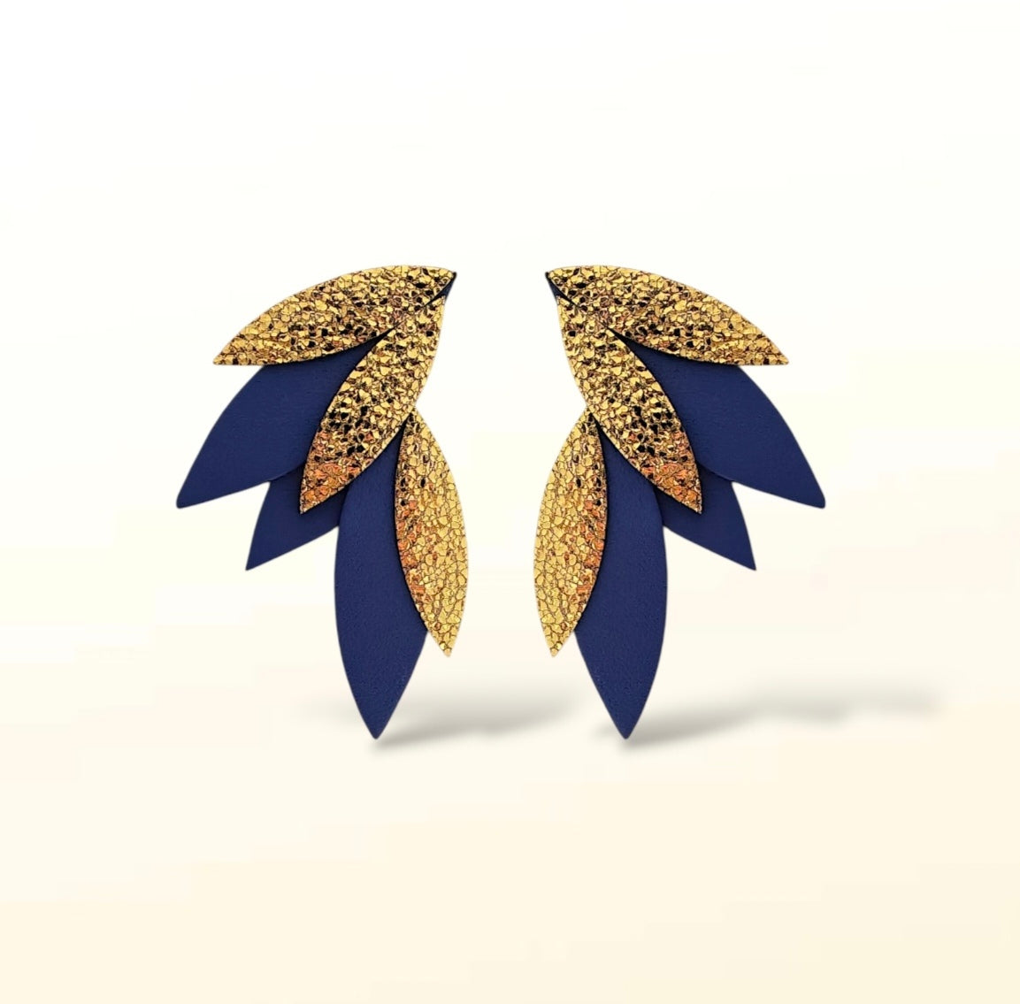 Boucles d'oreilles en cuir Fidji