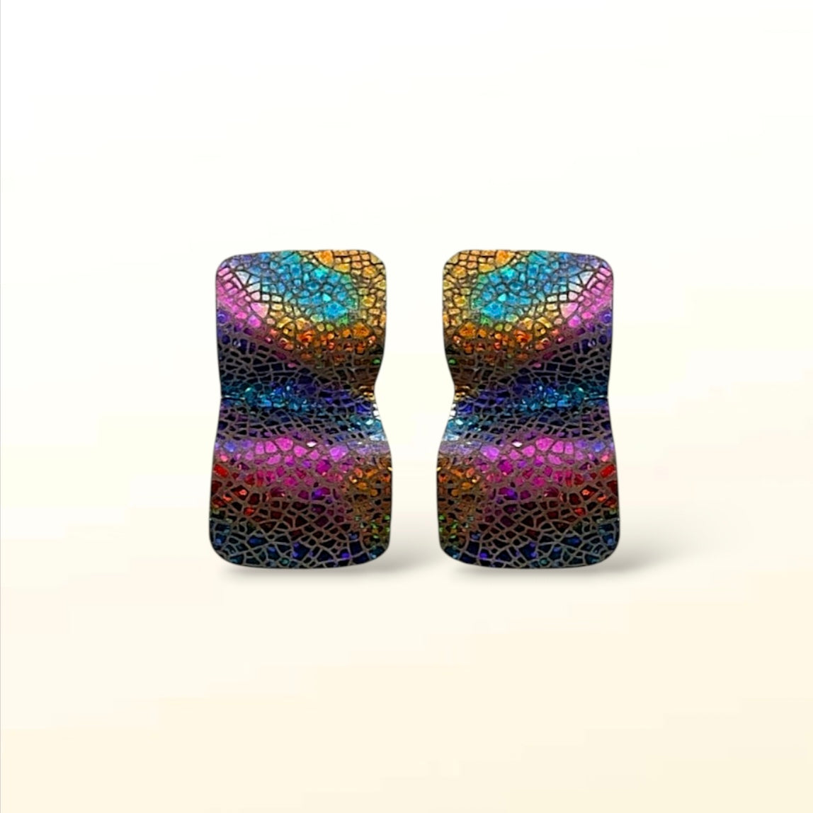 Boucles d'oreilles en cuir Mini Move