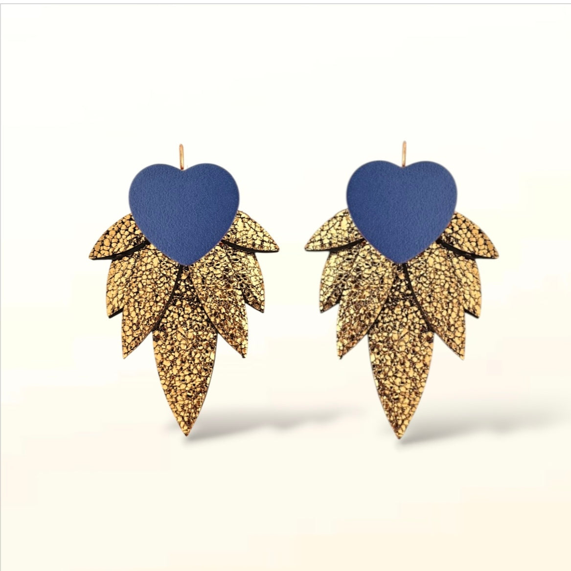 Boucles d'oreilles en cuir Nikita (Dormeuses)