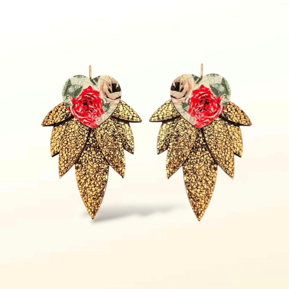 Boucles d'oreilles en cuir Nikita (Dormeuses)