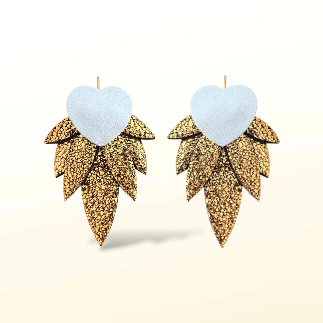 Boucles d'oreilles en cuir Nikita (Dormeuses)