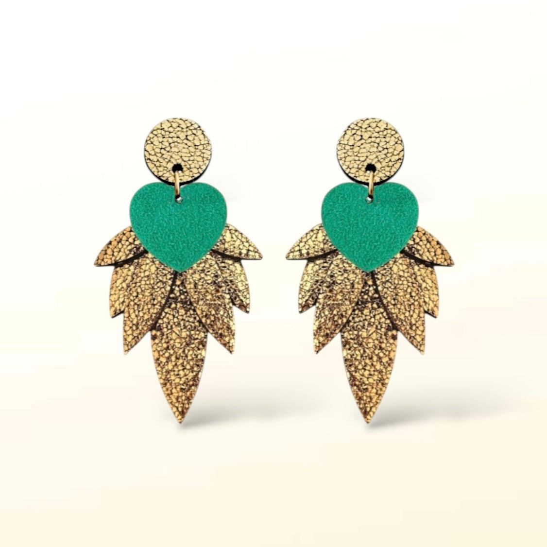 Boucles d'oreilles en cuir Nikita (Attaches)