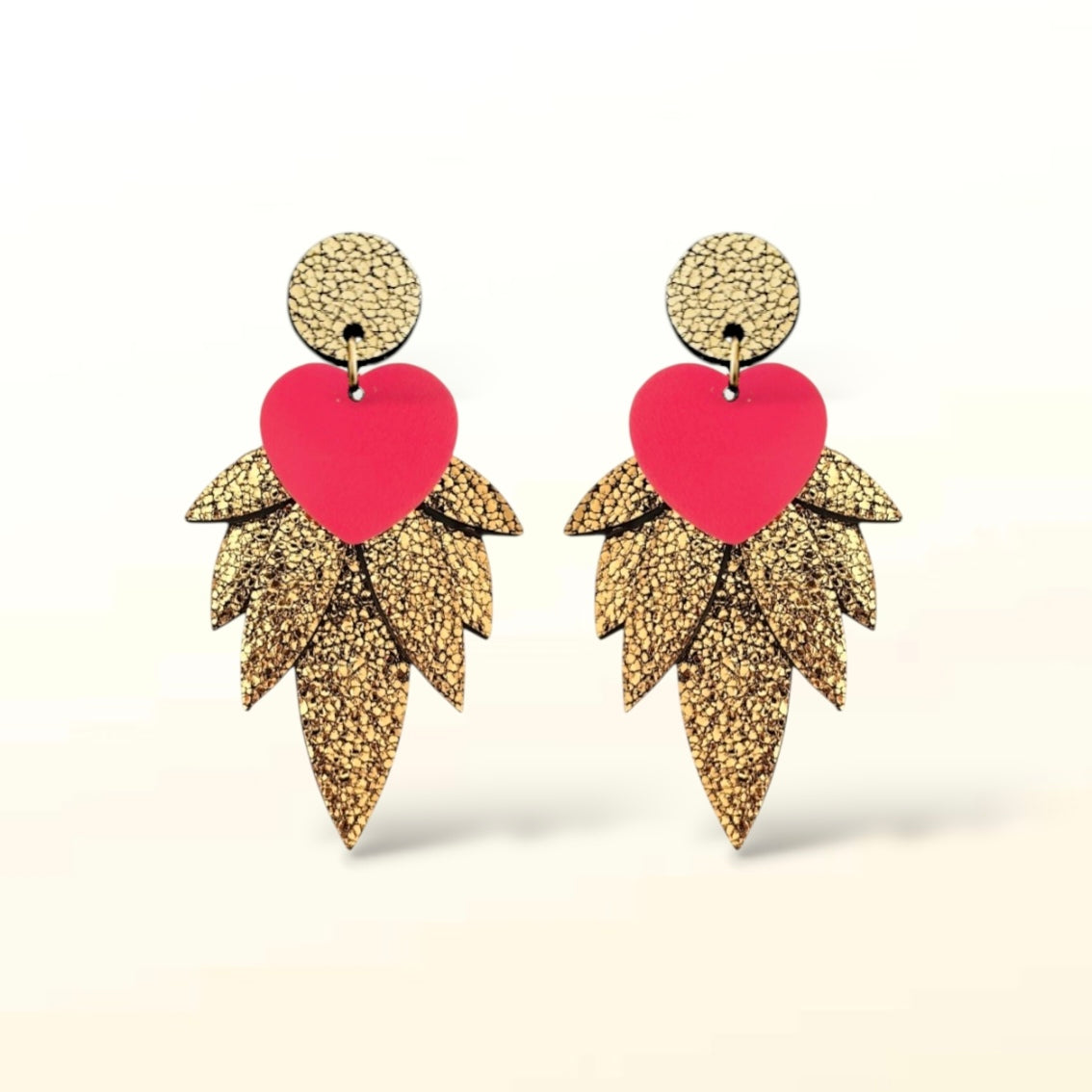 Boucles d'oreilles en cuir Nikita (Attaches)