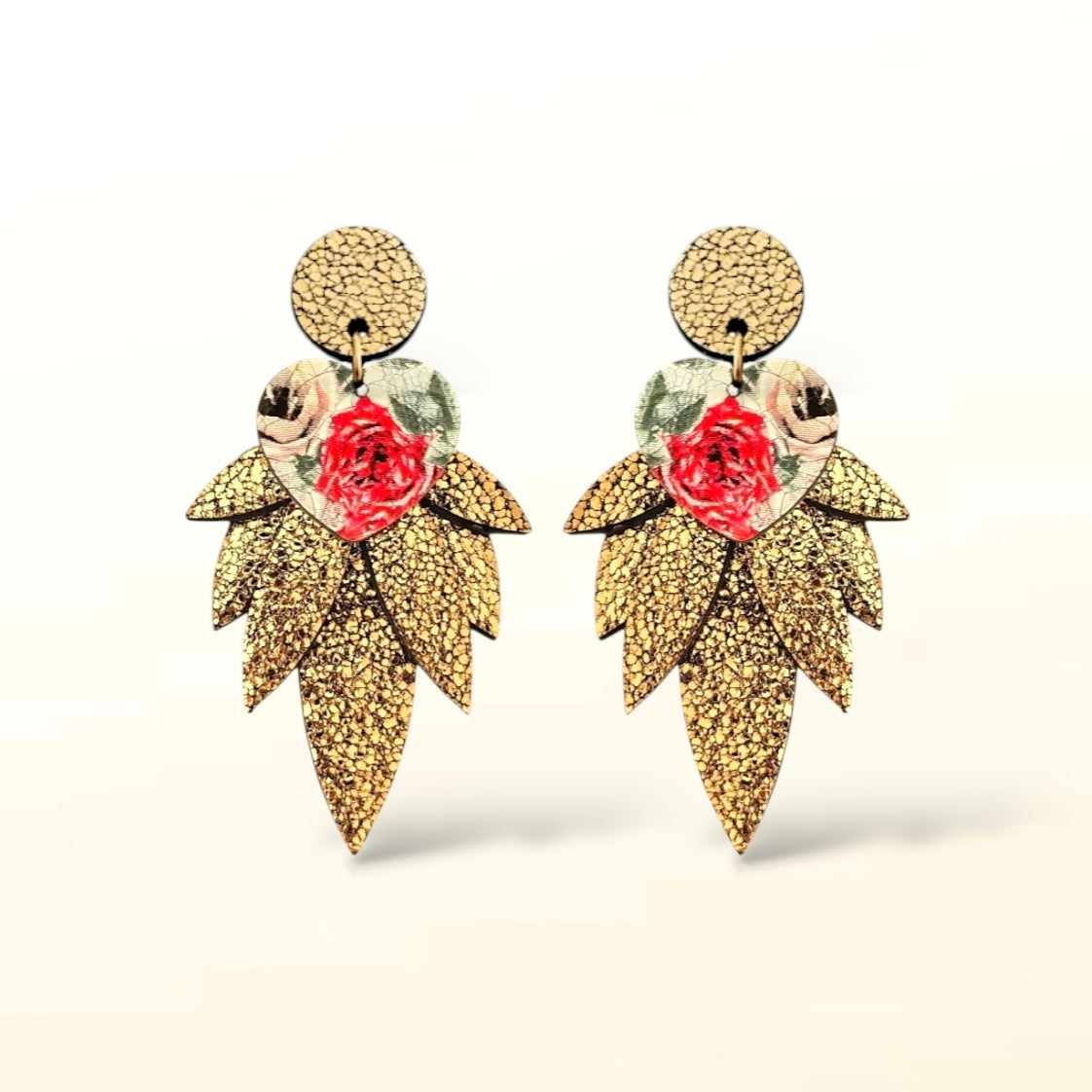 Boucles d'oreilles en cuir Nikita (Attaches)
