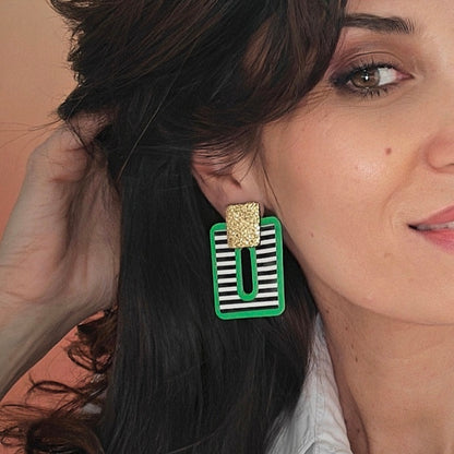 Boucles d'oreilles en cuir Lola