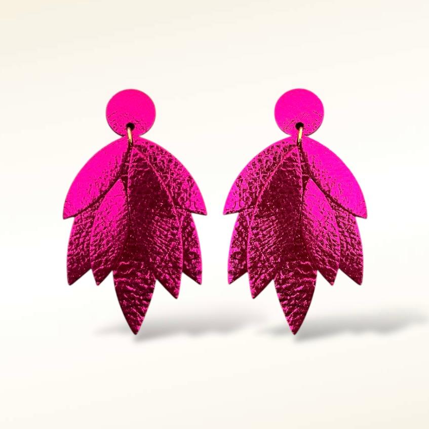 Boucles d'oreilles en cuir Janeiro
