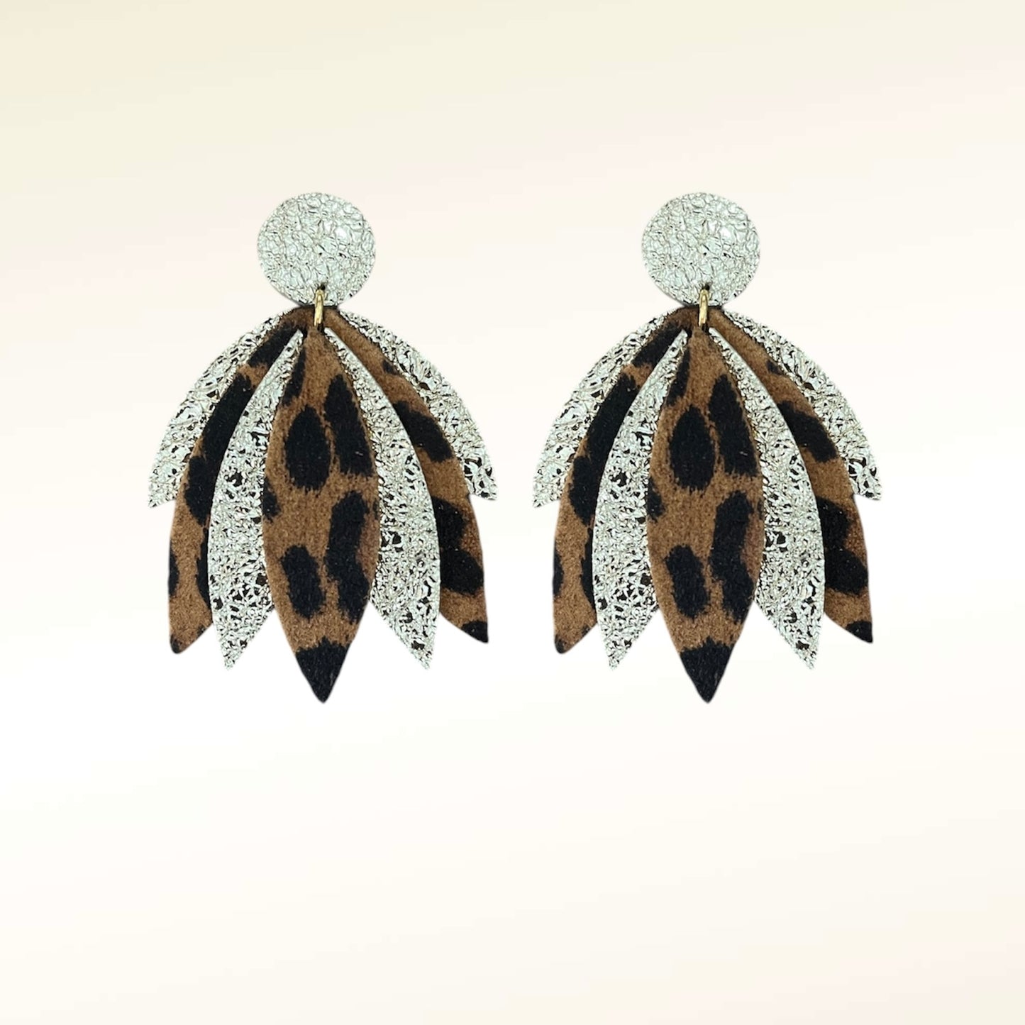 Boucles d'oreilles en cuir Krystel