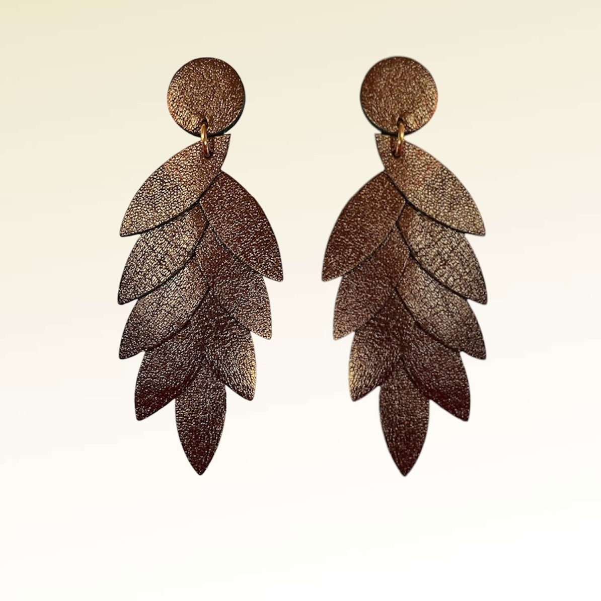 Boucles d’oreilles en cuir Lili-Belle