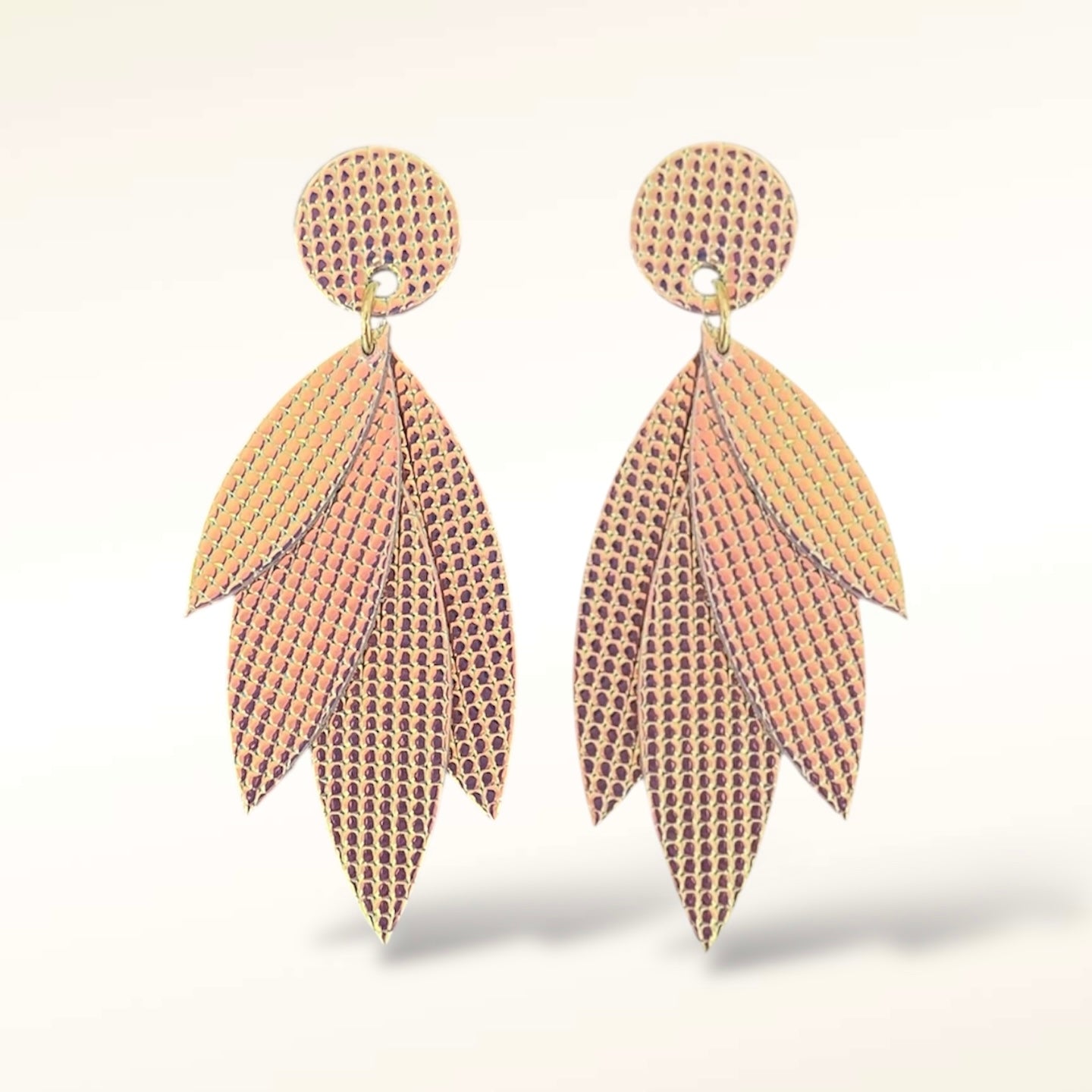 Boucles d'oreilles en cuir Pampa Fit