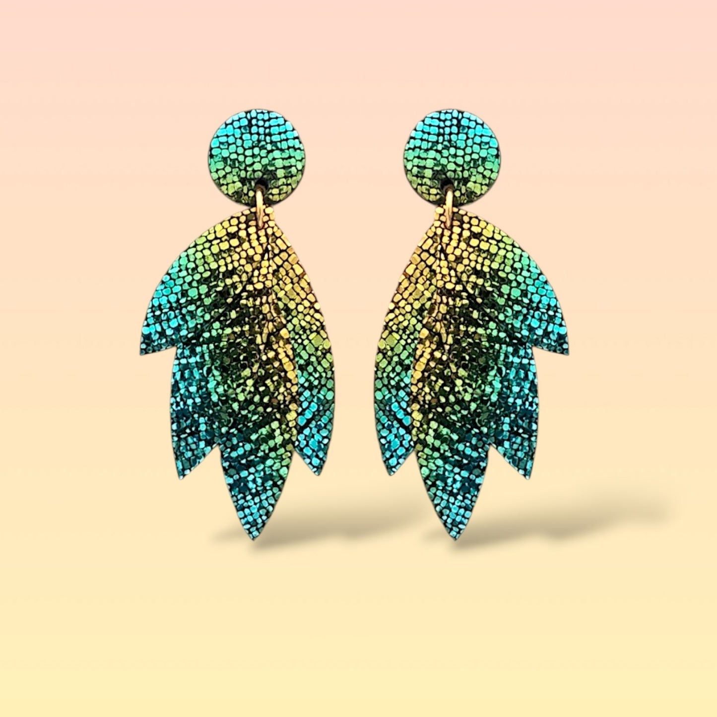 Boucles d'oreilles en cuir Pampa