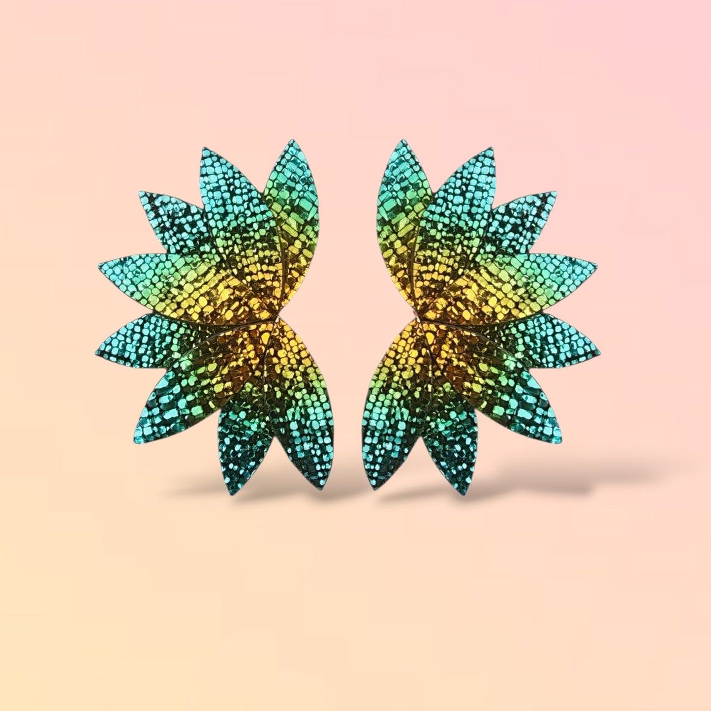 Boucles d'oreilles en cuir Margarita