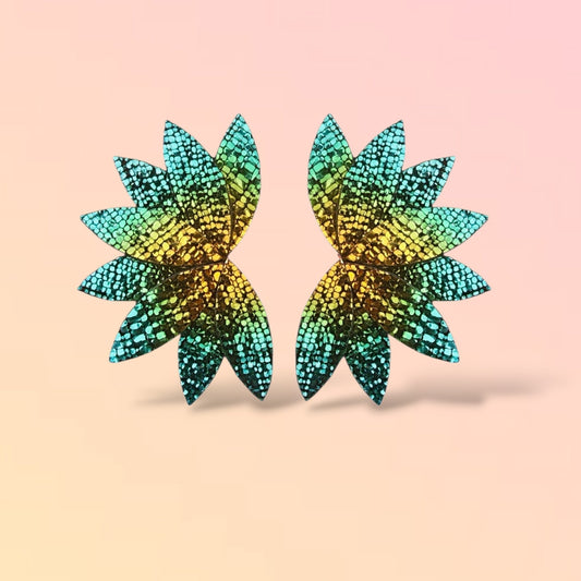 Boucles d'oreilles en cuir Margarita