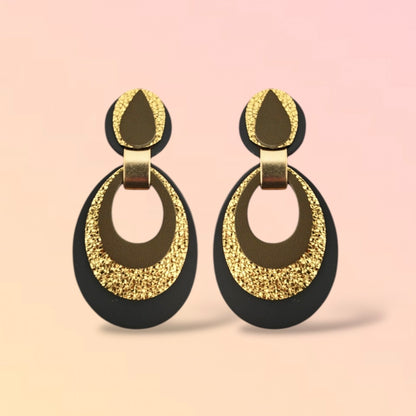 Boucles d'oreilles en cuir Mona