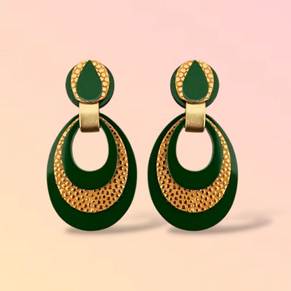 Boucles d'oreilles en cuir Mona