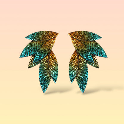 Boucles d'oreilles en cuir Fidji