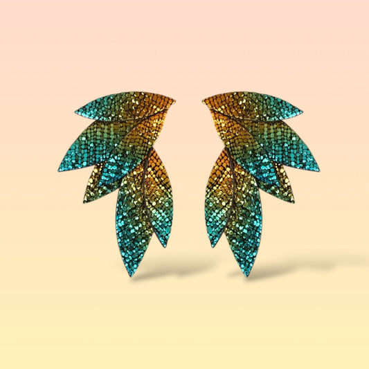 Boucles d'oreilles en cuir Fidji