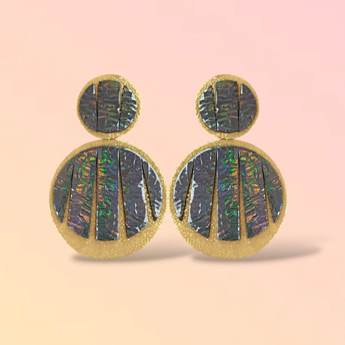 Boucles d'oreilles en cuir Mattis