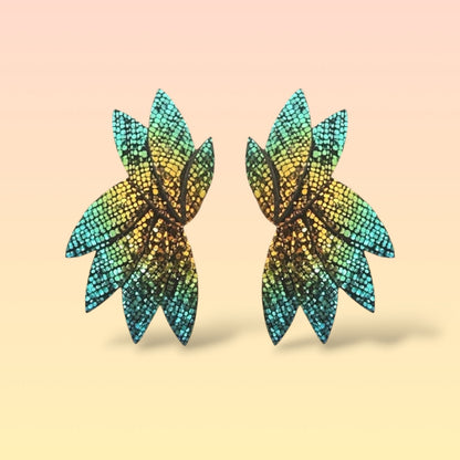 Boucles d'oreilles en cuir Palomée