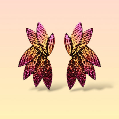 Boucles d'oreilles en cuir Palomée