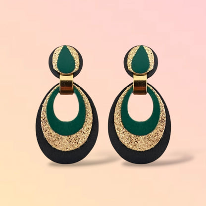 Boucles d'oreilles en cuir Mona