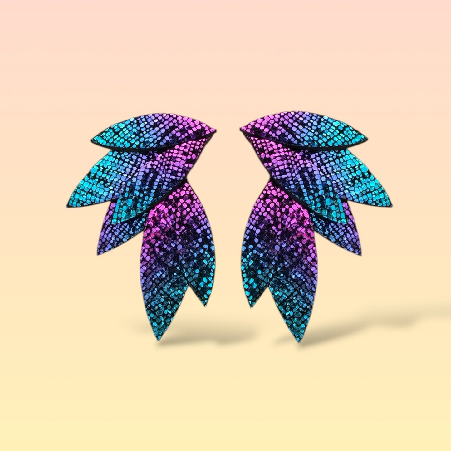 Boucles d'oreilles en cuir Fidji