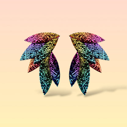 Boucles d'oreilles en cuir Fidji