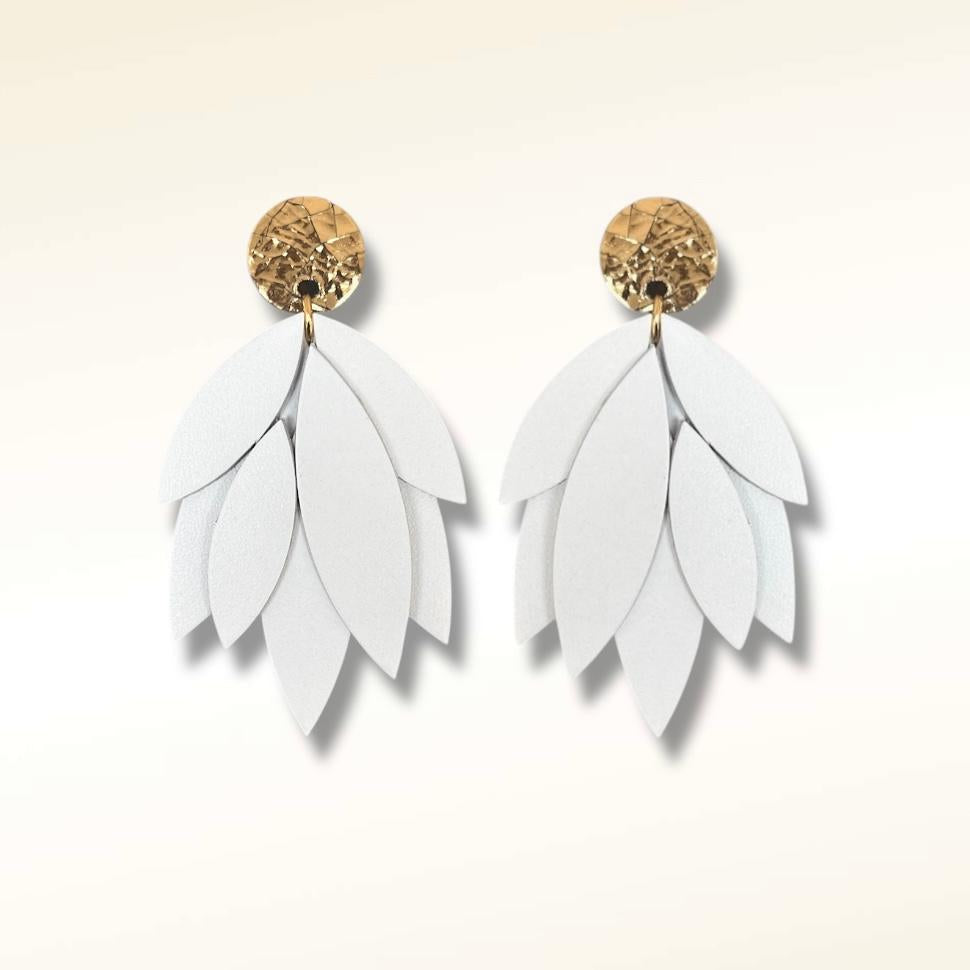 Boucles d'oreilles en cuir Janeiro