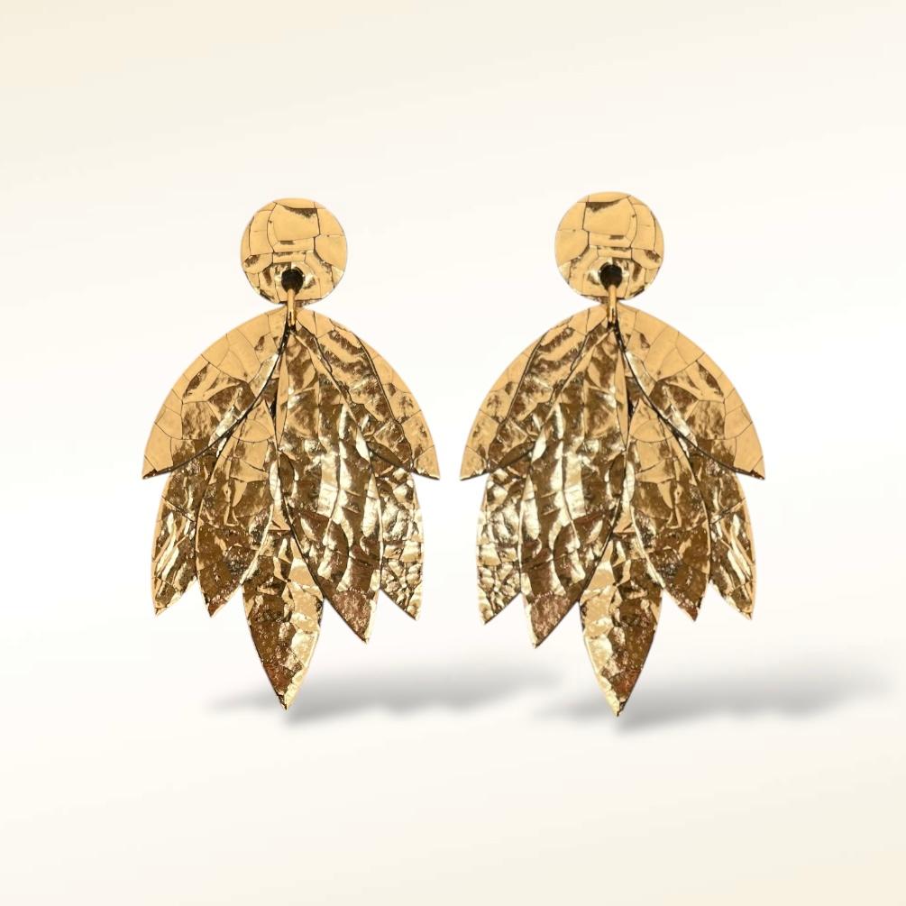 Boucles d'oreilles en cuir Janeiro