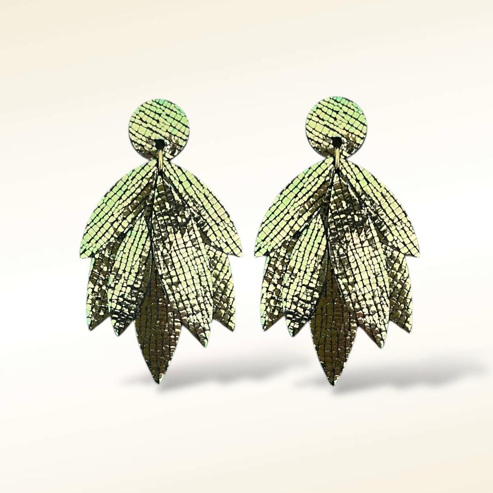 Boucles d'oreilles en cuir Janeiro