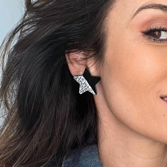 Boucles d’oreilles en cuir Wild Star